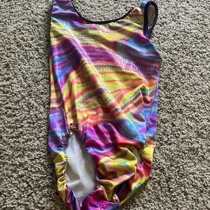 Swirl Gymnastics Leotard